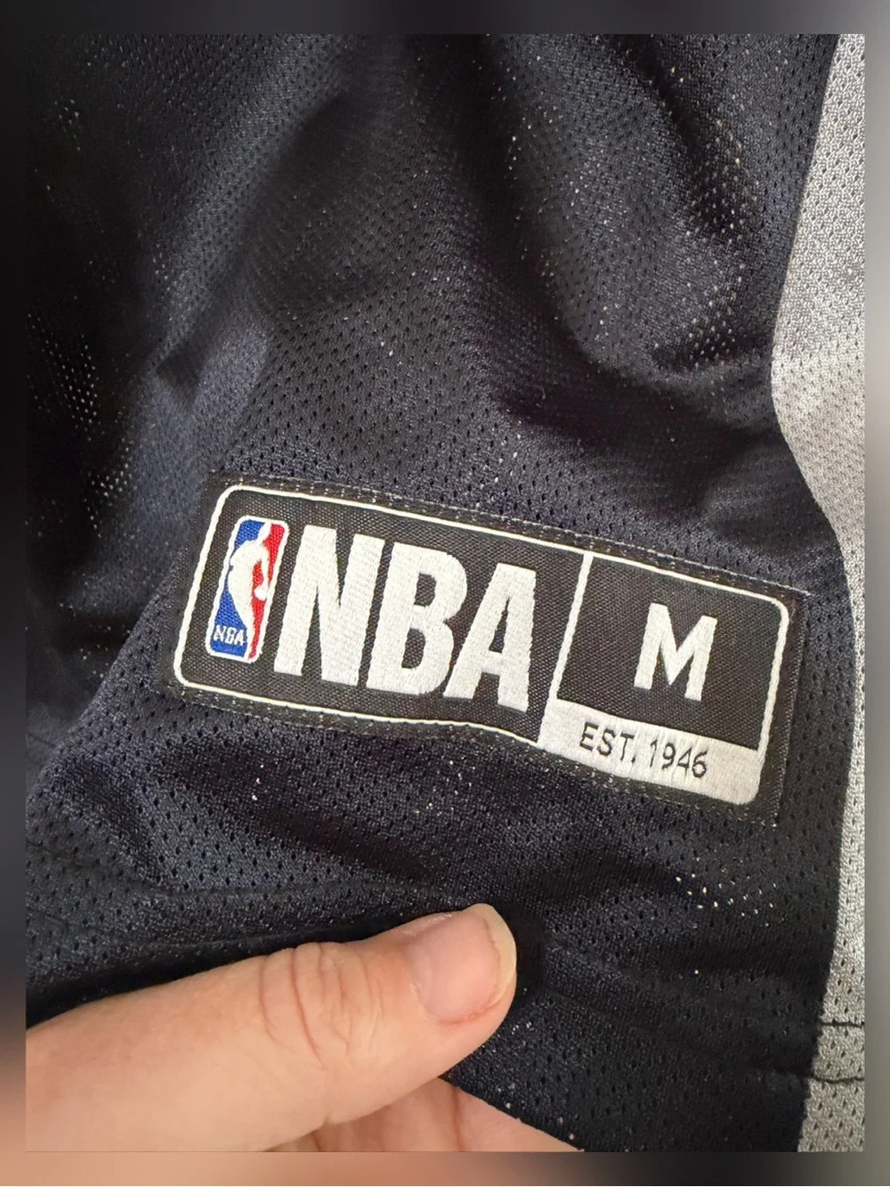 Adidas NBA San Antonio Spurs Manu Ginobili Basketball Jersey - M